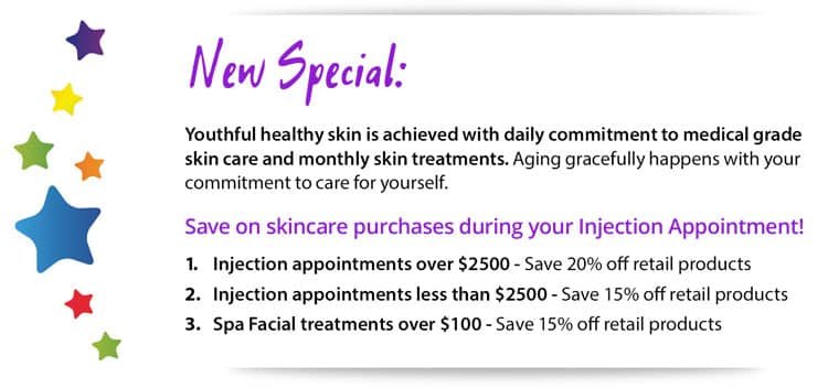 Save on Skincare during appointments