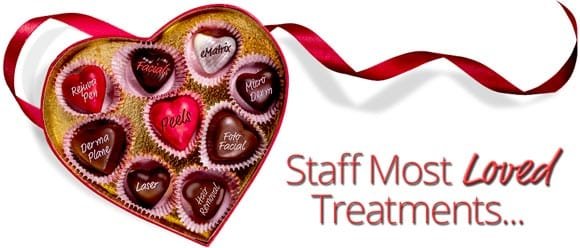 Staff most loved treatments
