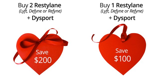 Save on Restylane and Dysport