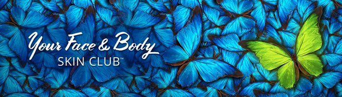 Your face and body club banner