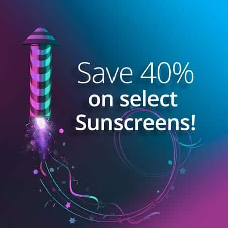 Sunscreen sale graphics